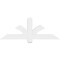 Ekena Millwork Redmond Architectural Grade PVC Gable Bracket, 48"W x 18"H x 2"D x 4"F, 9/12 Pitch GBP048X18X0204RED00 - alternate 2